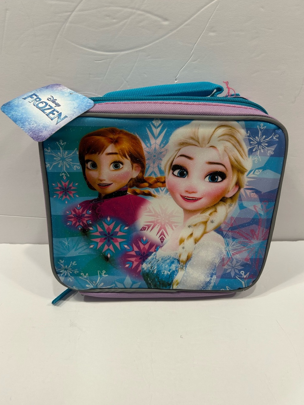 Disney Frozen Elsa Anna Insulated Lunch Box Thermos Brand School Lunch Bag